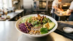 混ぜるだけで完成：油なし・砂糖なしの味噌ドレッシングでブッダボウルがまとまる